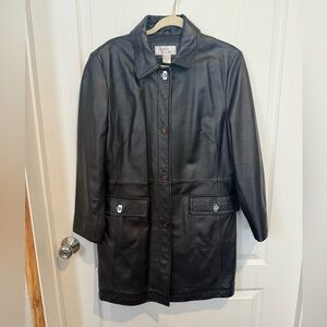 Vintage Andra Viccaro leather jacket